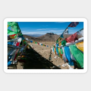 Jaula Pass, Tibet. Sticker